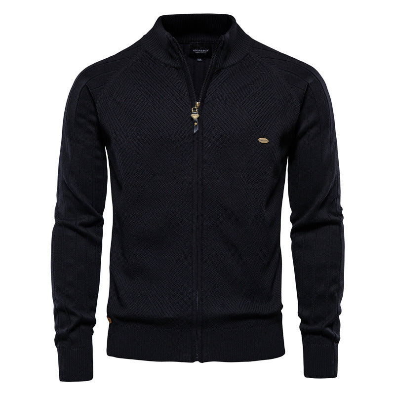 Elliot Strik Cardigan - Herre